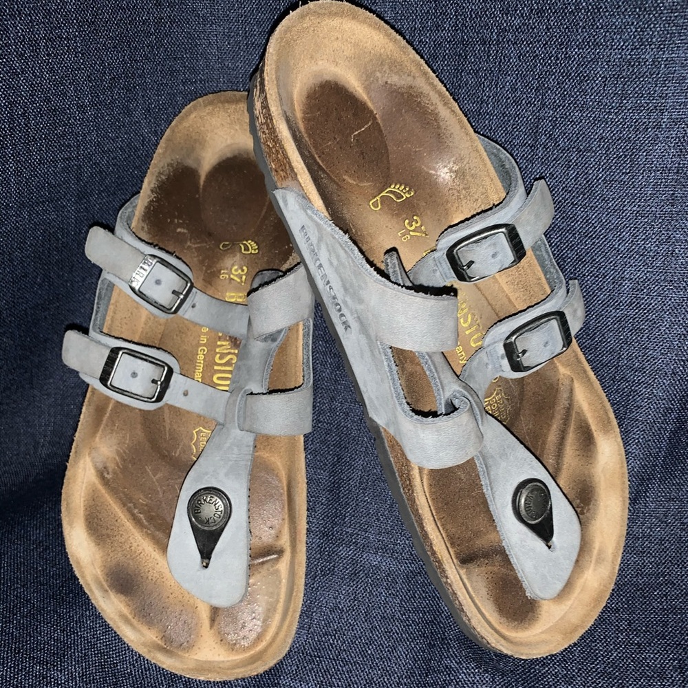Double Strap Birkenstocks - Size 37
